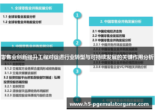 零售业创新提升工程对促进行业转型与可持续发展的关键作用分析